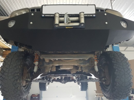 Oceľový kryt prevodovky Toyota Land Cruiser J90 - pouze pro 3-dveřovou verzi (1995-2002)Toyota Land Cruiser