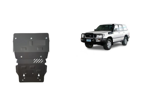 Oceľový kryt motora Toyota Land Cruiser J100 (1998-2008)Toyota Land Cruiser