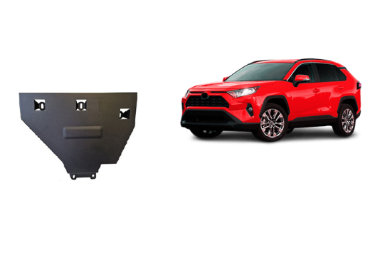 Oceľový kryt diferenciálu Toyota RAV 4 Hybrid (2018-2026)