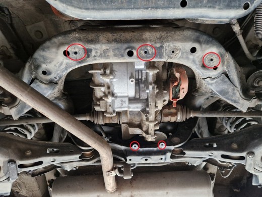 Oceľový kryt diferenciálu Toyota RAV 4 Hybrid (2018-2026)