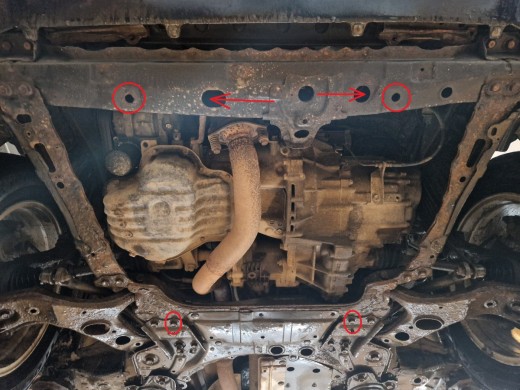 Oceľový kryt motora Toyota RAV 4 benzin (2006-2013)Toyota RAV 4