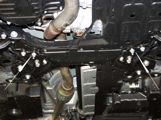 Oceľový kryt motora Toyota RAV 4 benzin (2006-2013)Toyota RAV 4