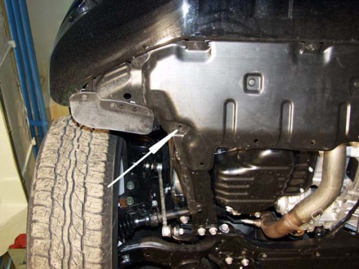 Oceľový kryt motora Toyota RAV 4 benzin (2006-2013)Toyota RAV 4