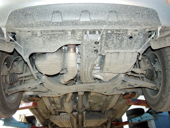 Oceľový kryt motora Toyota Rav4 (2000-2006)Toyota RAV 4