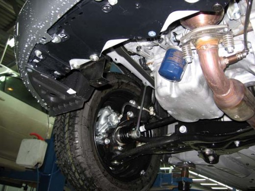 Oceľový kryt motora Toyota Yaris - diesel (2005-2011)Toyota Yaris