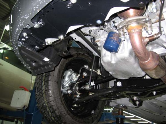 Oceľový kryt motora Toyota Yaris - diesel (2005-2011)Toyota Yaris