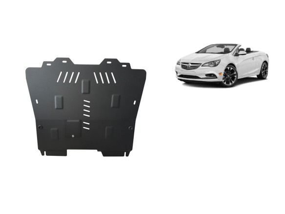 Oceľový kryt motora Opel Cascada (2013-2019)Opel Cascada