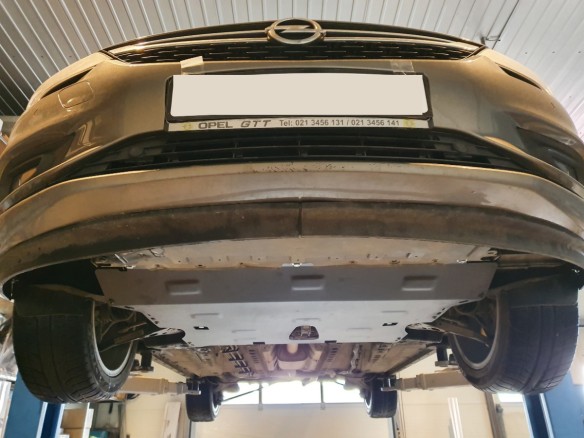 Oceľový kryt motora Opel Astra K (2015-2022)Opel Astra