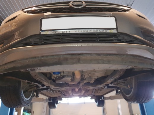 Oceľový kryt motora Opel Astra K (2015-2022)Opel Astra