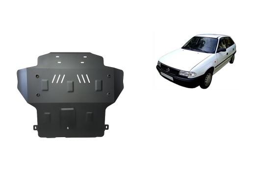 Oceľový kryt motora Opel Astra F (1991-1996)Opel Astra
