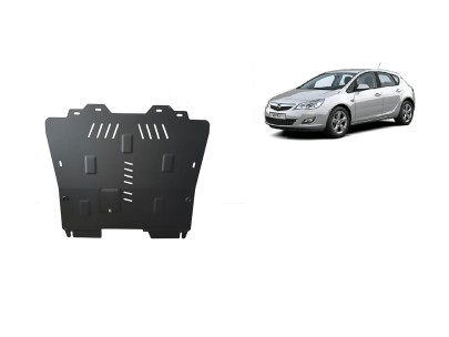 Oceľový kryt motora Opel Astra J (2009-2015)