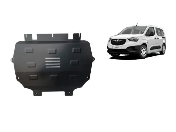 Oceľový kryt motora Opel Combo (2018-2025)Opel Combo