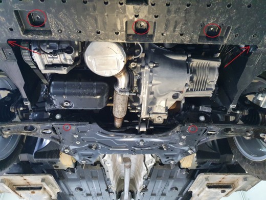 Oceľový kryt motora Opel Corsa F (2019-2026)