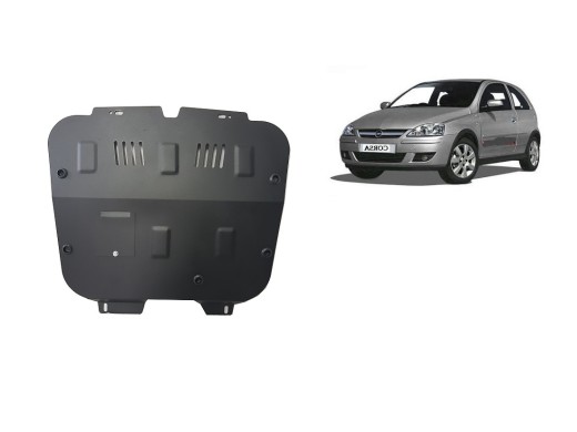 Oceľový kryt motora Opel Corsa C (2000-2006)Opel Corsa