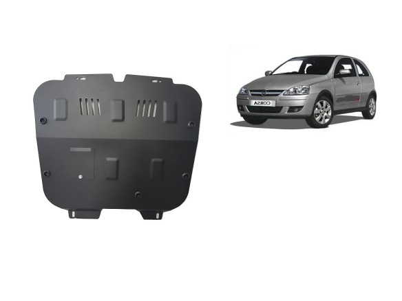 Oceľový kryt motora Opel Corsa C (2000-2006)Opel Corsa