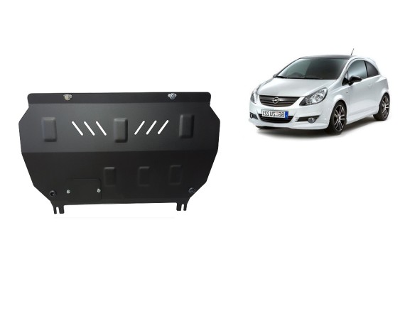 Oceľový kryt motora Opel Corsa D (2006-2014)Opel Corsa