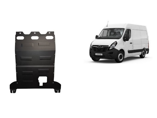 Oceľový kryt motora Opel Movano (2022-2025)Opel Movano