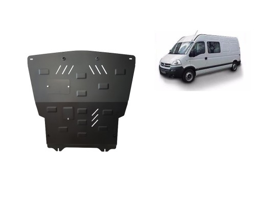 Oceľový kryt motora Opel Movano (1998-2010)Opel Movano