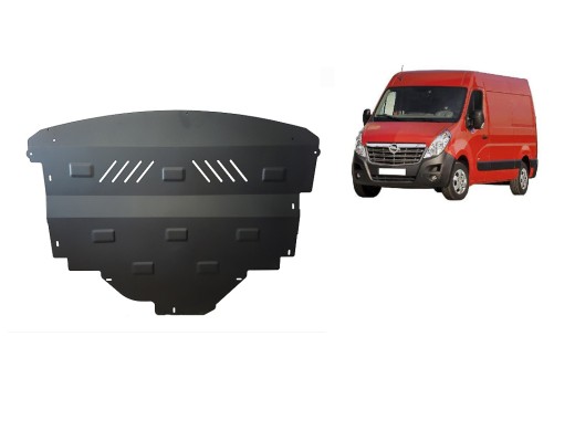 Oceľový kryt motora Opel Movano (2010-2020)Opel Movano