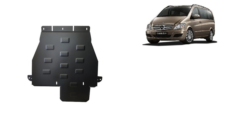 Oceľový kryt prevodovky Mercedes Viano (2003-2014)