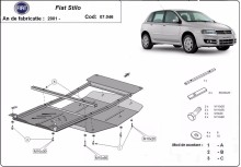 Oceľový kryt motora Fiat Stilo (2001-2010)