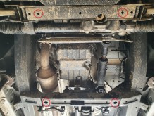 Stalowa Osłona skrzyni biegów Ssangyong Musso Grand (2018-2026)