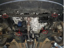 Oceľový kryt motora Opel Meriva (2017-2026)