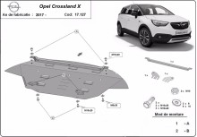 Oceľový kryt motora Opel Meriva (2017-2026)