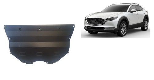Oceľový kryt motora Mazda 2 (2019-2026)