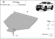 Hliníkový kryt prevodovky Volkswagen Amarok (2022-2026)