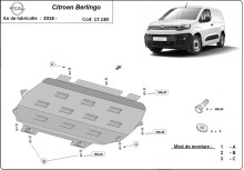 Stalowa Osłona pod silnik Citroen Berlingo (2018-2026)