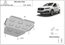 Stalowa Osłona pod silnik Mercedes Citan W420 (2021-2026)