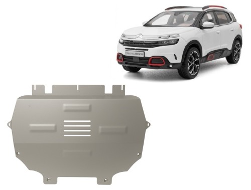 Hliníkový kryt motora Citroen C5 Aircross (2017-2026) Hliníkový kryt motora Citroen C5 Aircross (2017-2026)