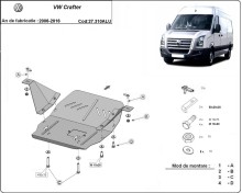 Hliníkový kryt motora Volkswagen Crafter (2006-2016)