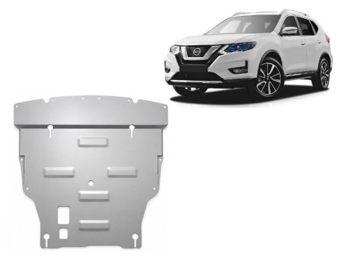 Hliníkový kryt motora Nissan X-Trail (2014-2021)