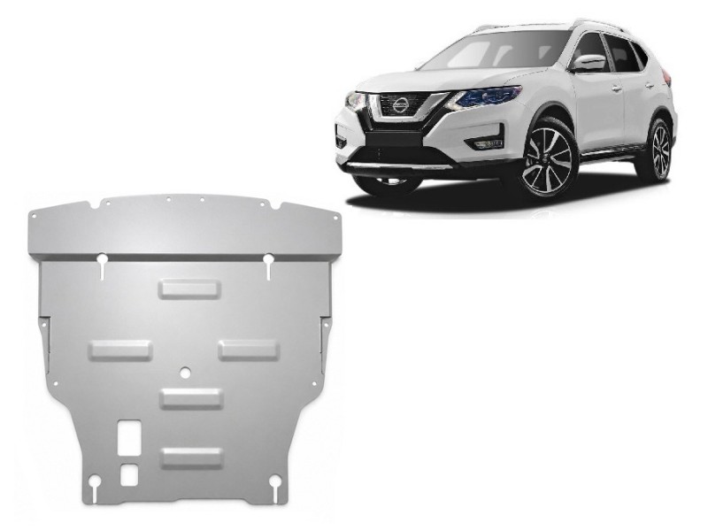 Hliníkový kryt motora Nissan X-Trail (2014-2021)
