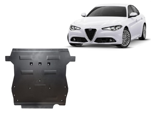 Oceľový kryt motora Alfa Romeo Giulia (2015-2026)