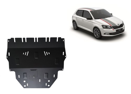 Oceľový kryt motora Skoda Fabia 1 (2015-2021)