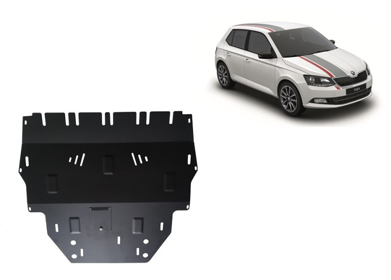 Stalowa Osłona pod silnik Skoda Fabia 3 Diesel (2015-2021)