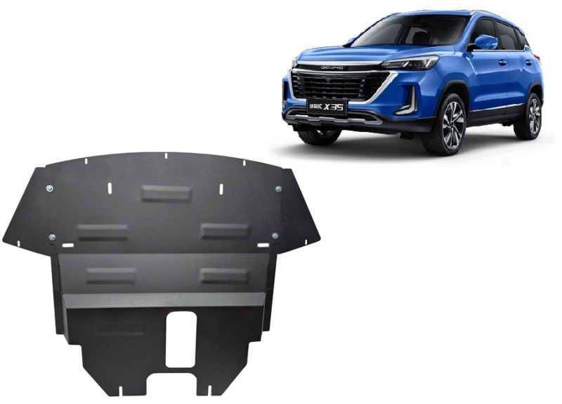 Oceľový kryt motora Baic Beijing  X35 (2023-2026)