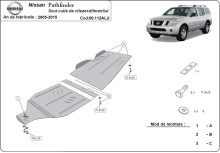 Hliníkový kryt prevodovky Nissan Pathfinder (2005-2015)