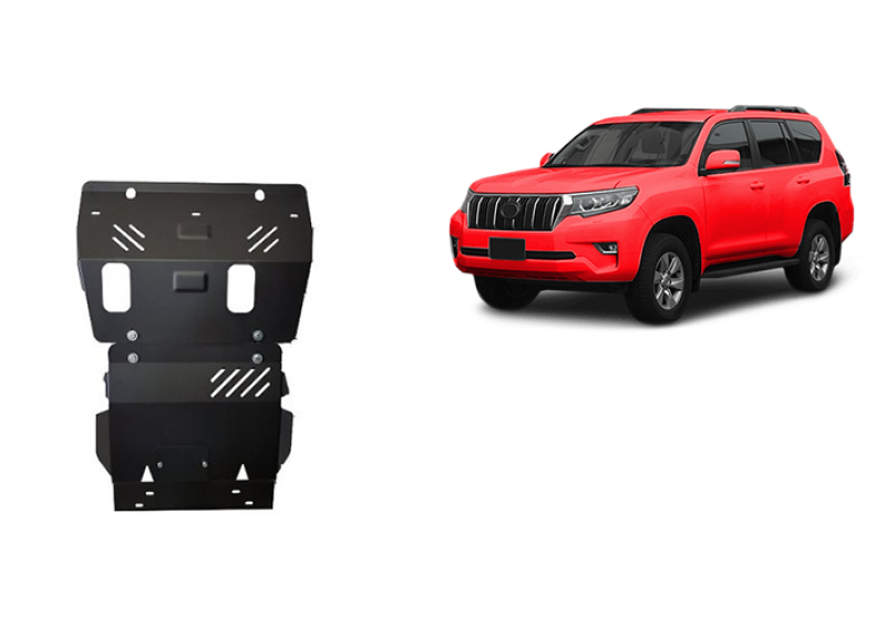 Oceľový kryt motora Toyota Land Cruiser (2009-2023)