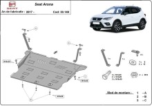 Oceľový kryt motora Seat Alhambra (2017-2026)