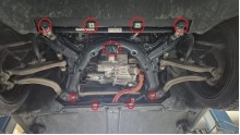Hliníkový kryt motora Tesla Model 3 (2017-2026)
