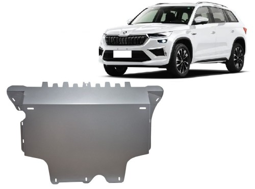 Hliníkový kryt motora Skoda Kodiaq (2024-2026)
