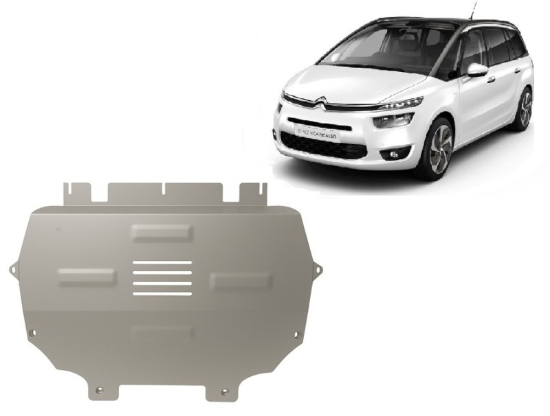 Stalowa Osłona pod silnik Citroen C4 Picasso Aluminium (2013-2018)