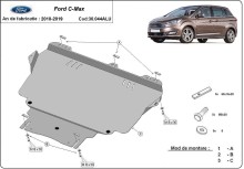 Hliníkový kryt motora Ford C-Max (2010-2019)