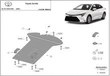 Hliníkový kryt katalyzátora Toyota Corolla (2019-2026)