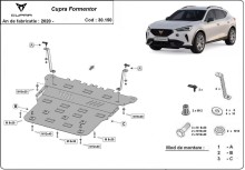 Oceľový kryt motora Cupra Formentor (2020-2026)