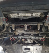 Oceľový kryt motora BMW Seria 1 F20/F21 (2011-2018)